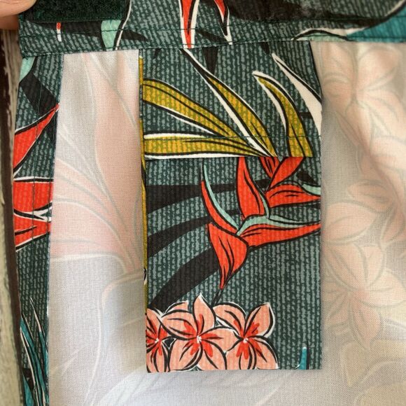 RipSkirt Hawaii Womens Wrap Skirt Size XL Length 2 Vintage Bali Jungle Print - Picture 5 of 12